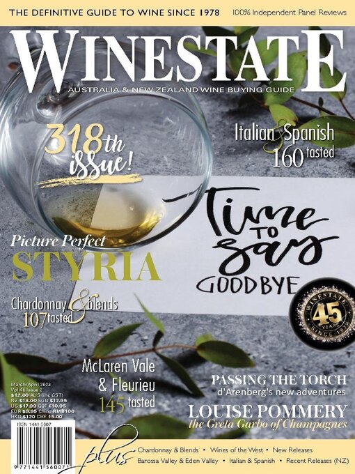 Title details for Winestate Magazine by Winestate Magazine - Available